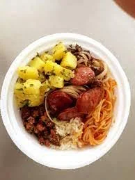 COMBO Marmita Completa Pequena + Refrigerante Lata